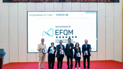 七星认证！九游注册官网_九游（中国）
圆满完成“EFQM全球奖”RbE现场评审
